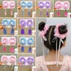 Haaraccessoires Fashion Women Girls Ponytail Decorate Elastische Scrunchie Ties pluche haarbanden Tassel touwhoofdband