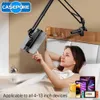 Tablet PC Stands Tablet PC Stands CASEPOKE Tablet Holder for Bed 360 Rotating Phone Mount Desktop Stand for iPad Accessories Folding Stand YQ240125