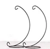 H33cm Spiral Bottom Ornament Display Stand Iron Hanging Rack Holder For Plant Christmas Candlestick Home Wedding Decoration Sn