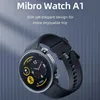 Orologi intelligenti Mibro Smartwatch A1 Versione globale Controllo app Frequenza cardiaca Monitoraggio della salute del sonno 5ATM Impermeabile Sport Uomo Donna Orologio YQ240125