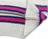 Pulls pour hommes Mohair Rose et blanc Stripe Knit Pull Crewneck Hommes Femmes Unisexe Casual Sweatshirts surdimensionnés