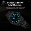 Zegarstwy na rękawie Addiesdive 36 mm mężczyzn nurka zegarek bąbelek szafir pt5000 Automatyczne mechaniczne zegarki biznesowe ze stali nierdzewne 10Bar Luminous Mężczyzna