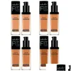 Foundation Micolor 5 Shades Fit Me Matte Add Porneless Liquid Makeup Concealer Flerage Flawless 35ml Drop Delivery Health Beauty Face Ott5w