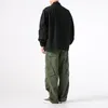 Giacche da caccia Giacca da pilota americana multitasche da uomo Cappotto da baseball oversize ampio vintage Primavera Autunno Cargo Top da uomo