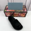 Mode hommes et femmes pantoufles pantoufles de luxe sandale marque sandales d'été en cuir véritable rabat chaussures plates pantoufles chaussures décontractées chaussures de sport 36-45