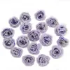 Faux kwiatowa zieleń 10/50/100pcs 2,5 cm Mini Silk Artificial Rose Flower Heads na przyjęcie weselne Dekoracja domu