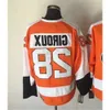 Movie CCM Vintage Ice Hockey 27 Ron Hextall Jerseys 88 Eric Lindros 26 Brian Propp 8 Dave Schultz 28 Claude Giroux Men Embroidery Jersey 51