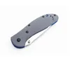 Couteau tactique Mel Pardue EDC BM 551 Couteau pliant Griptilian AXIS 3,45" S30V Satin Drop Point Lame unie Gris Noryl GTX Poignées - 551