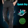 Summer Casual Lightweight Army Military Long Byxor Male Waterproof Quick Dry Cargo Camping Overall Tactical Pants Breattable 240122