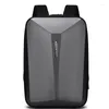 Rucksack Hartschale 15,6 Zoll Laptop wasserdicht atmungsaktiv Business-Tasche mit reflektierenden Streifen externe USB-Port-Taschen