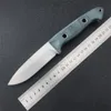 Тактический охотничий нож BM 162 Bushcrafter, фиксированный 4,43 дюйма, S30V, атласное лезвие, зеленый G10, ручки с кожаными ножнами, нож для выживания, охотничий нож BM 15002 15017 15500 15006