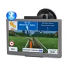 CAR GPS -tillbehör HD 7 tum Bluetooth Navigation Wireless Avin Truck Navigator 800 MHz RAM256MB FM Sändare MP4 8GB 3D MAPS DR DHO7W