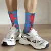 Chaussettes pour hommes Hip Hop Arts martiaux volant acolyte fou Compression unisexe coréen sport Harajuku sans couture équipage chaussette