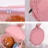 Plush Doll Storage Bucket Childrens Toy Box Container Cylinder Organizer Basket Display Stand 240125