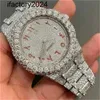 Ap Watch Diamond Moissanite Iced Out Can Pass Test Ice 2023other Wristwatch Sparkle Out Pave Setting Vvs for Stainls Steel Material in Fashion Brand