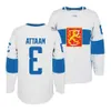 Finland Team 2016 World Cup of WCH Hockey Jerseys 40 Tuukka Rask 35 Pekka Rinne 64 Granlund 9 Mikko Koivu 86 Teuvo Teravainen 3 Olli Maa 32