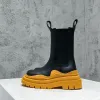 مع منصة Martinin Box New Mens Womens يزيد من الأزواج في منتصف السجلات النارية Avocado Boots Green Roman Sixes 35-45