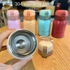 Mini Hot Cup 200ml/360ml Pocket Cup Stainless Steel Hot Coffee Cup Vacuum Flame Insulated Hot Water Bottle Children's Gift 240125