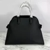 أكياس مصممة كبيرة Margaux حقيقية الجلود صف حقيبة ركاب أكياس السفر الكتف Brown Black Black Suede Bags Leisure Popular XB102