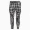 Plus Size Houndstooth Print Summer Spring Legging High Elastic midja Skinny Pencil Pants Female Large 7XL 8XL 240119