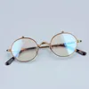Solglasögon ramar högkvalitativa japanska handgjorda rena titan flip glasögon ram km litterär lyxstil för män kvinnor myopia glasögon