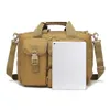 Militär ryggsäck Taktisk messenger axelväska män bärbara handväskor portfölj utomhus multifunktion klättring resväska 240118