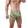 Men's Shorts Mens Swimsuit Stylish Tropical Plant Print Board High Elastic Drawstring Breathable Skinny Bathing Suit Man