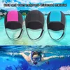 Gorros de natación Neopreno 2,5 mm Espesar Nadar Capucha térmica Gorro Impermeable Surf Buceo Submarino Sombrero Entrenamiento Traje de baño para snorkel L240125