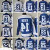 Film CCM Vintage Hockey sur glace 13 Mats Sundin Maillots 14 Dave Keon 29 Mike Palmateer 13 Mats Sundin Hommes Maillot de broderie Blanc Bleu Vert 27