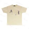 Mode T-shirts en vrac Mens Designer Casual T-shirt Printemps Été Chemises Hip Hop Style Tees Vêtements