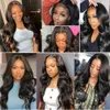 30 32 Inch 180 Density Body Wave Human Hair Wigs 13x6 Hd Lace Frontal Wigs 13x4 Lace Frontal Brazilian Human Hair Wigs For Women 240123