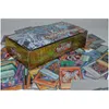 Giochi di carte Yuh Set da 100 pezzi Scatola olografica Yu Gi Oh Collezione di giochi Bambini Ragazzo Giocattoli per bambini 220808 Consegna di consegna Regali Puzzle Dhcgi