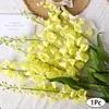 Dekorativa blommor Lily of the Valley Long Branch Fleurs Artificielles Diy Autumn Fall Home Wedding Decoration French Wreath