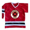 Maglie da hockey personalizzate Irish Letterkenny 74 Jonesy 69 Shoresy 68 Reilly 15 Powell Maglia da hockey su ghiaccio Rosso Blu navy Bianco Doppia cucitura N 16