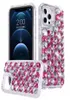 Kristal Plastic Strass Telefoonhoesjes Glitter Glanzend 3D Stenen Schokbestendig Shell voor iPhone 14 Plus 14Plus 13 12 Pro Max Mini 11 X3083401