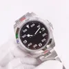 MENS Titta på kvinnors designer klockor automatisk rörelse Montre 36 41mm 904L rostfritt stål glidspänne safir lysande vattentätt par fabriksbutik ja