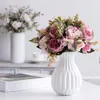 2st vaser Flower Vase Unbreakable Decorative Compact Design Imitation Rattan Flower Vase Centerpiece Plant Vase For Home