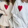 Damestrui ontwerper amis Gebreide hoodie gebreide trui luxe merkliefhebber gebroken witte streep gebreide trui voor mannen vrouw trui vrouwelijke kleding G221103e