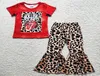 Boutique Abbigliamento per ragazza per bambini Set Abiti per neonati Fiore Primavera Moda Abbigliamento per bambini Designer Ragazze Manica corta Campana Fondo Out2799572