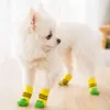 wholesale 4pcs/Set Cut Puppy Dog Knit Socks Warm Paw Protector-S batamiu