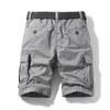 Men's Shorts 2023 New Mens Summer Cotton Army Tactical Cargo Shorts Fashion Khaki Multi-pocket Casual Short Pants Loose Military Shorts Men J240124