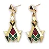 Dangle Earrings Game Sumeru Kaveh Eardrops Stud For Woman Anime Cosplay Props Jewelry Accessories Gifts