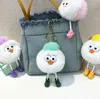 New Cute Plush Keychain Cartoon Doll Toy Pendant Keyring for Girls Bag Ornament Car Key Chain Children Gifts Accessories