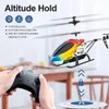 3.5 قناة RC Helicopter 2.4G اللاسلكي التحكم عن بعد 4D-M5 سبيكة الألومنيوم نموذج الطائر