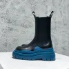 مع منصة Martinin Box New Mens Womens يزيد من الأزواج في منتصف السجلات النارية Avocado Boots Green Roman Sixes 35-45