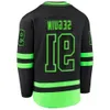 2024 Ters Retro 14 Jamie Benn Hokey Formaları 91 Tyler Seguin 4 Miro Heiskanen Kış Klasik Dikişli Jersey Green 21 Jason Robertson 98