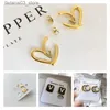 عشيق Womens Encling Gold Letter Morts Charm Love Jewelry New Brand Gail