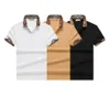 T-shirt POLO brodé pour hommes, haut d'affaires léger et de luxe, nouvelle collection 2024
