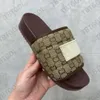 Sandálias masculinas designer plataforma slides bordado impresso flip flops moda feminina chinelo verão sapatos de praia plana 35-46 com caixa 514