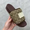 Män sandaler designer plattform glider broderi tryckt flip flops mode kvinnor toffel sommar platt strandskor 35-46 med ruta 514